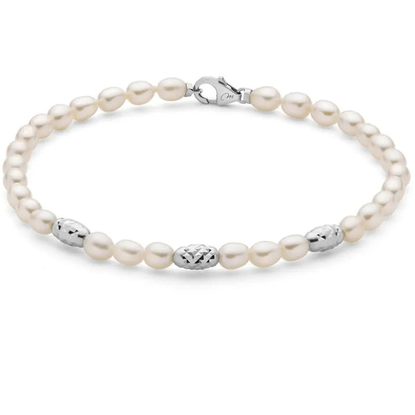 Bracciale Miluna - Pepite di Perle - PBR3641B