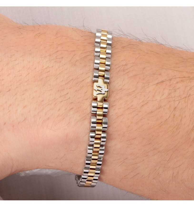 BRACCIALE MASERATI JEWELS - JM320AST09 indossato