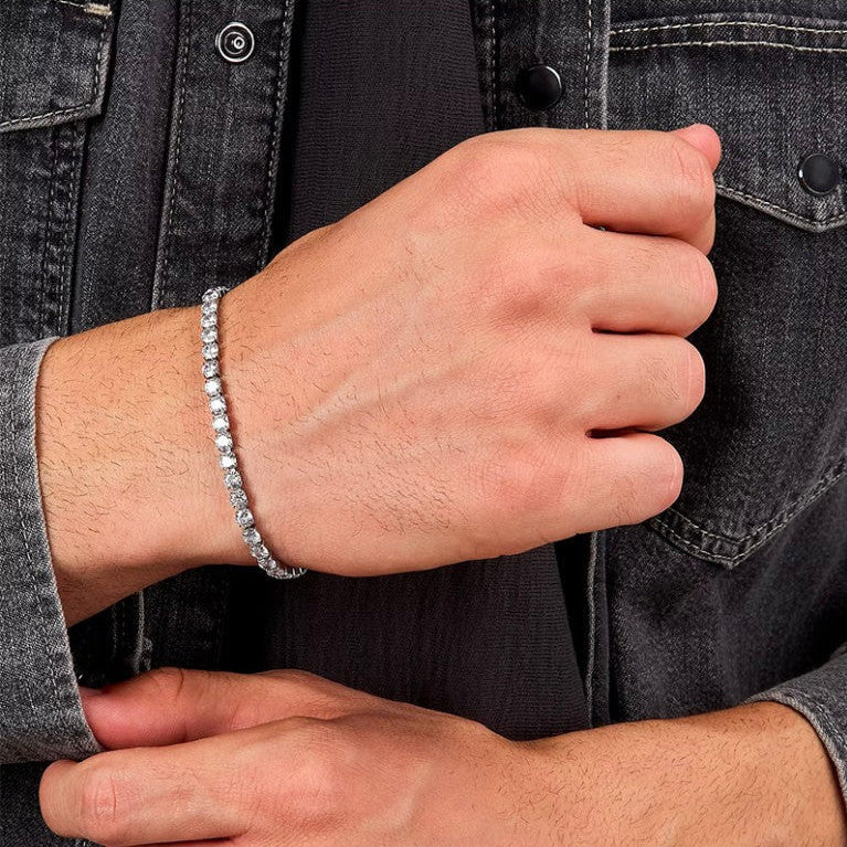 Bracciale Sector - Tennis - SANN62 indossato