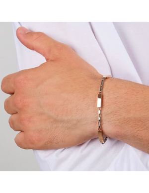 Bracciale Trussardi - T-Steel - TJAXV36 indossato