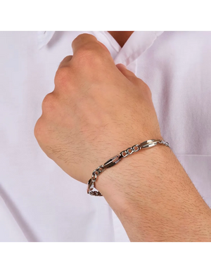 Bracciale Trussardi - T-Steel - TJAXV38 indossato