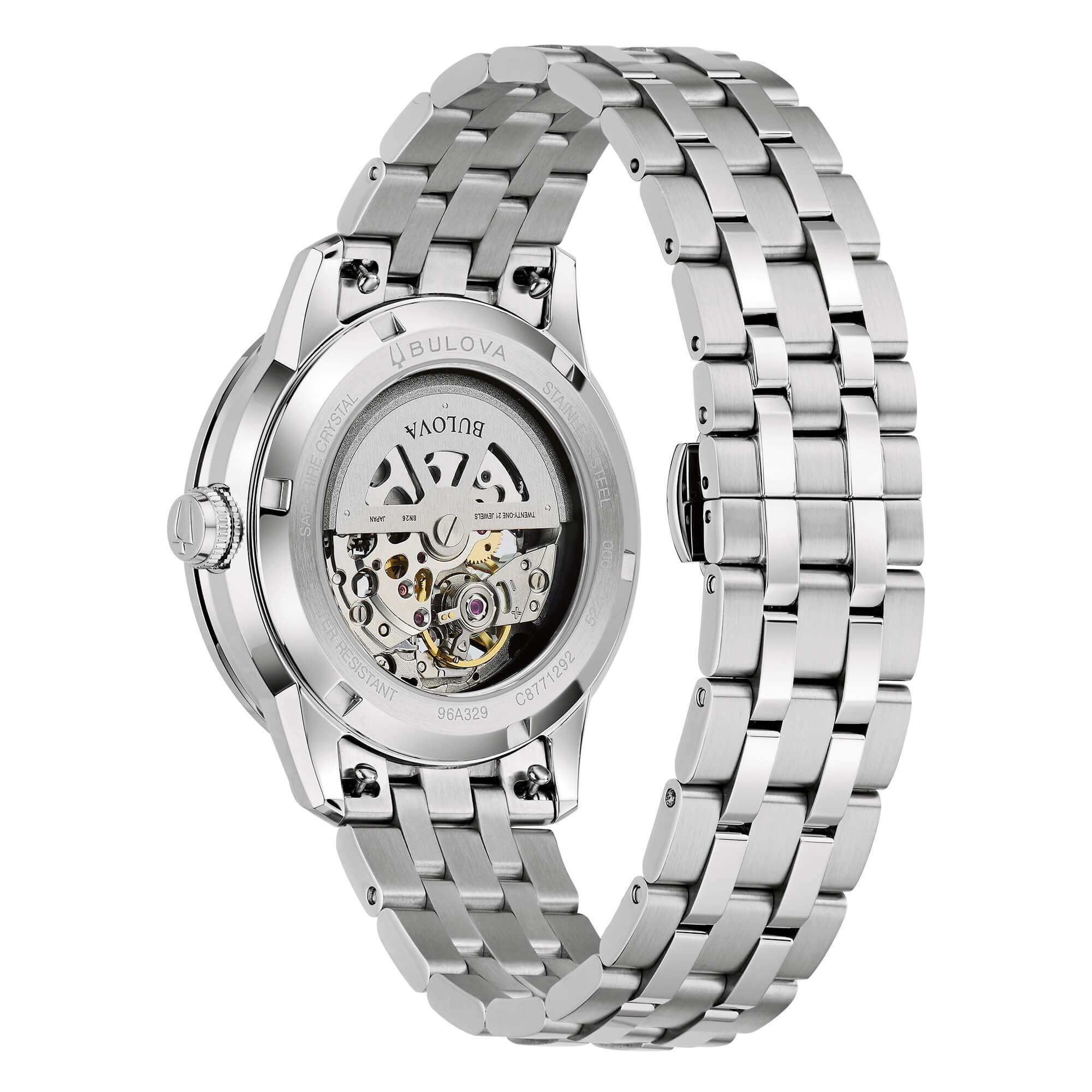 Orologio Bulova - Sutton Skeleton 40mm - 96A329 retro
