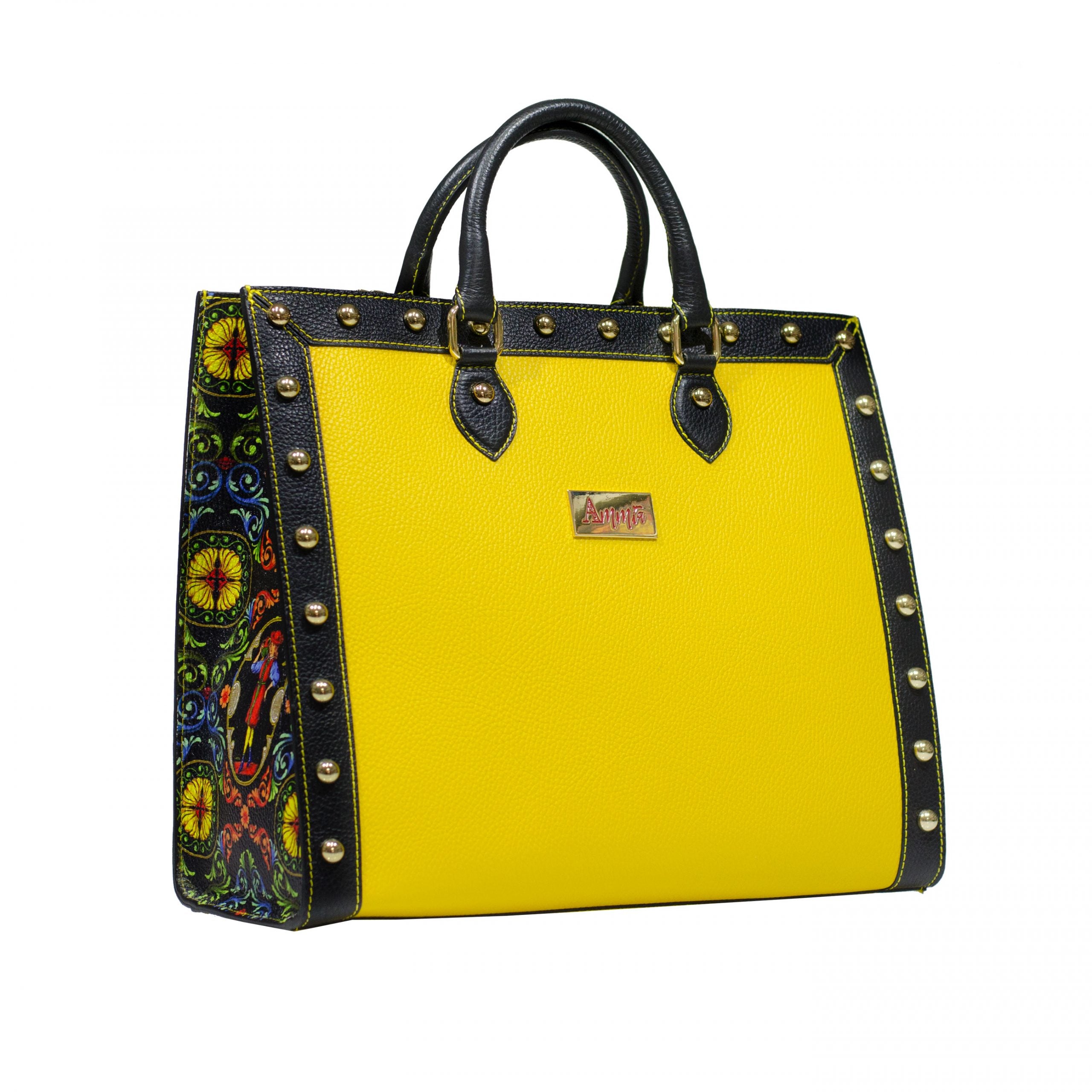 Shopping Bag Busy Rock Ammia - Donna di Coppe - Gialla