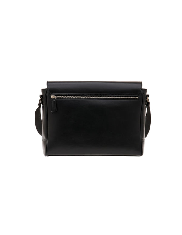 Cartella Messenger Pineider in Pelle Liscia - retro
