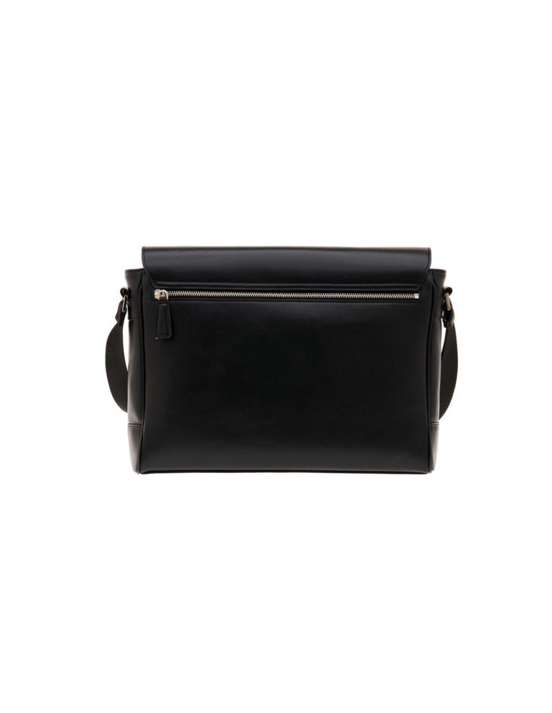 Cartella Messenger Pineider in Pelle Liscia - retro
