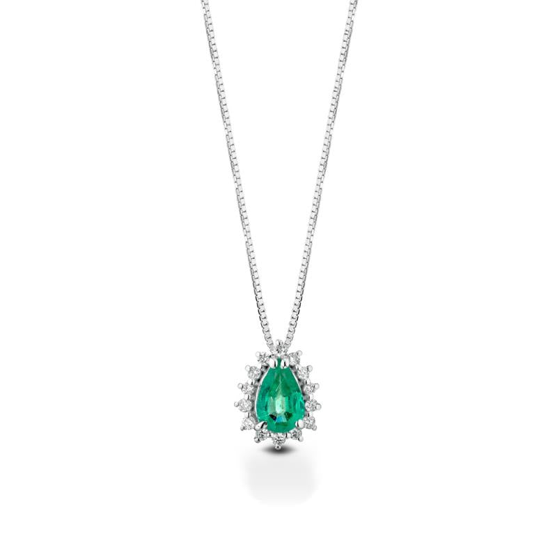 Collana Crusado con Smeraldo - Scilla