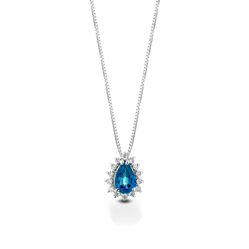 Collana Crusado con Zaffiro - Scilla