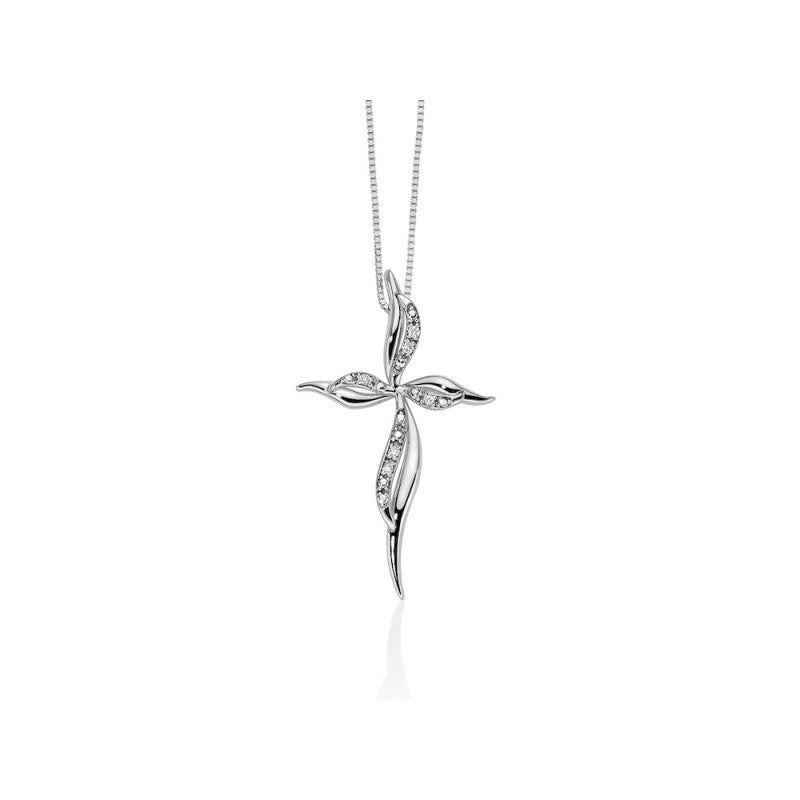 Collana Miluna - Le Croci in Diamanti - CLD4426