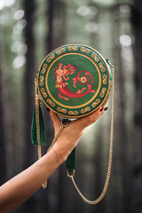 Round Bag Tamburì Ammia - Quattro Elementi - Terra