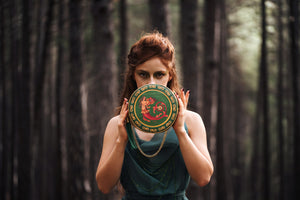 Round Bag Tamburì Ammia - Quattro Elementi - Terra