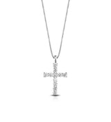Collana Crusado - Croce Uomo Diamanti Bianchi - CRU87