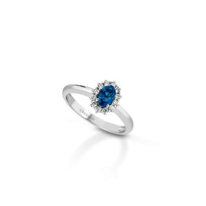 Anello Crusado con Zaffiro - Tropea - ANTRP0Z