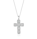 Collana Crusado - Bormio - Croce Donna con Diamanti