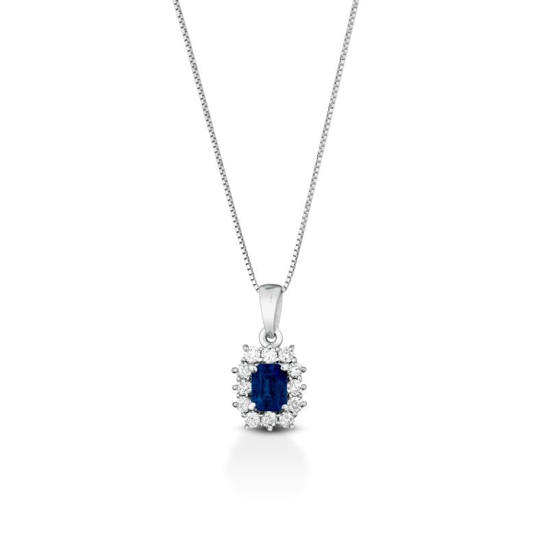 Collana Crusado con Zaffiro - La Coruna - COLCN1Z