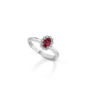 Anello Crusado con Rubino - Tropea - ANTRP0R