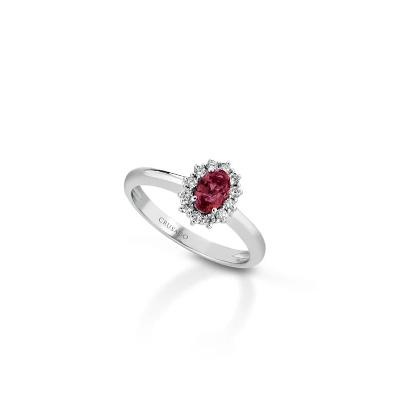 Anello Crusado con Rubino - Tropea - ANTRP0R