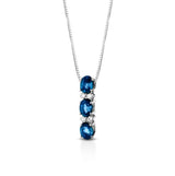 Collana Crusado con Zaffiri - Lipari - CTLIP1Z