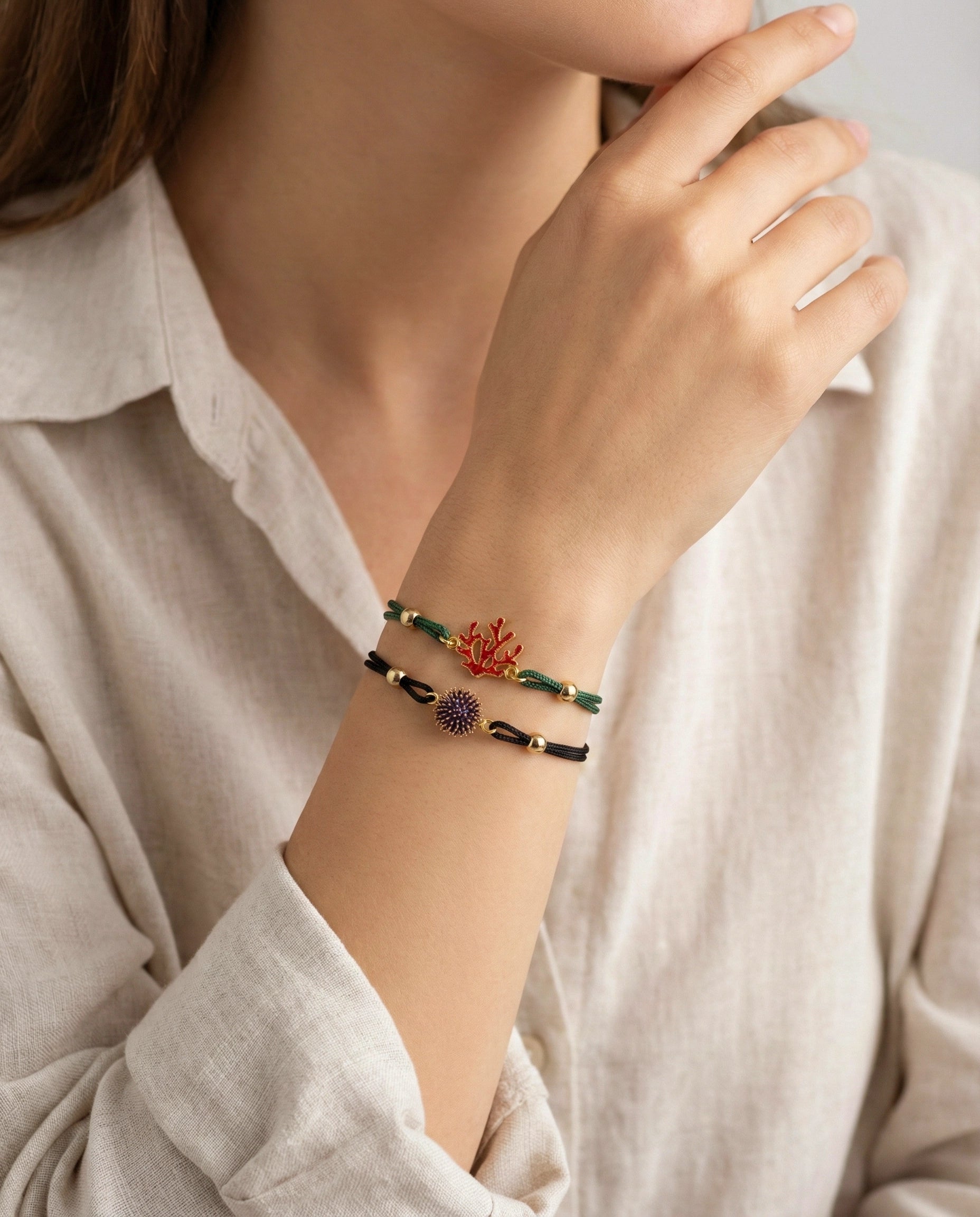Bracciale Cordino - indossati