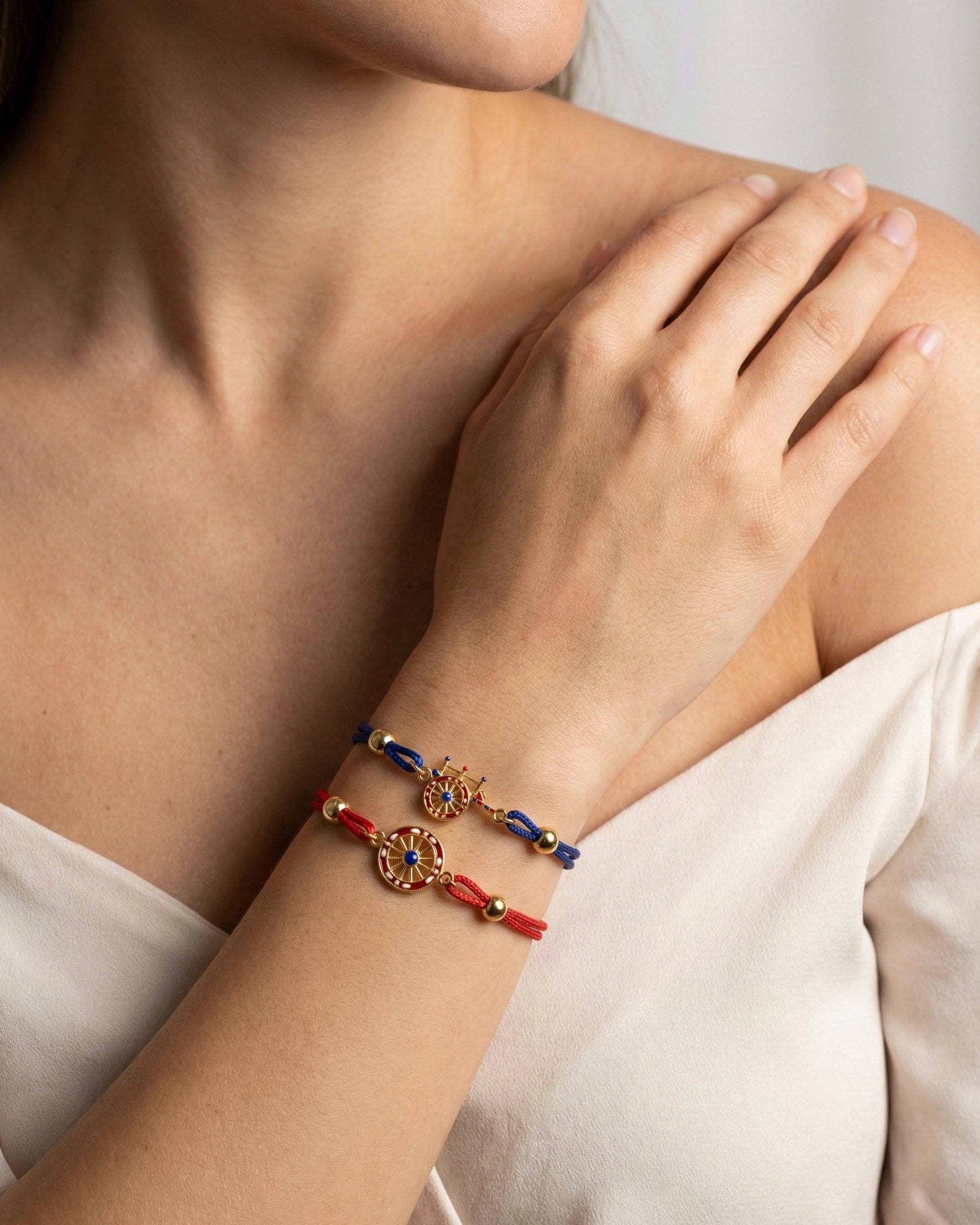 Bracciale Cordino - indossato