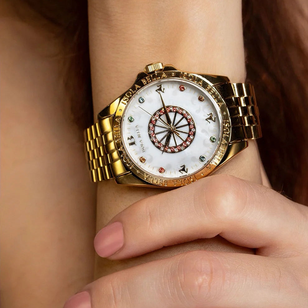 Orologio Ruota Gold