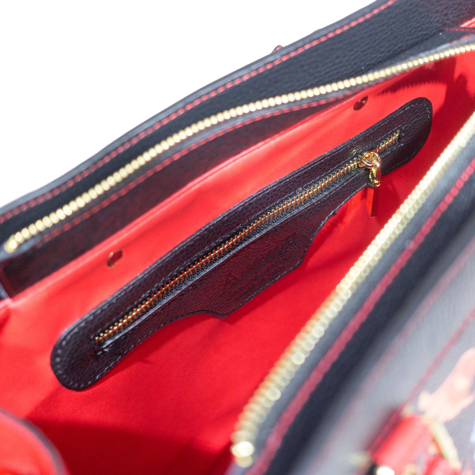 Shopping Bag Busy Rock Ammia - Bradamante - Nera - interno