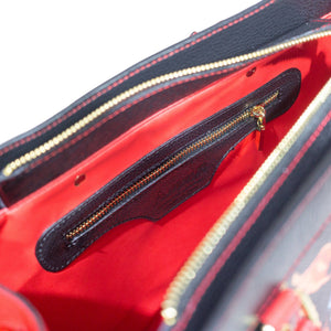 Shopping Bag Busy Rock Ammia - Bradamante - Nera - interno