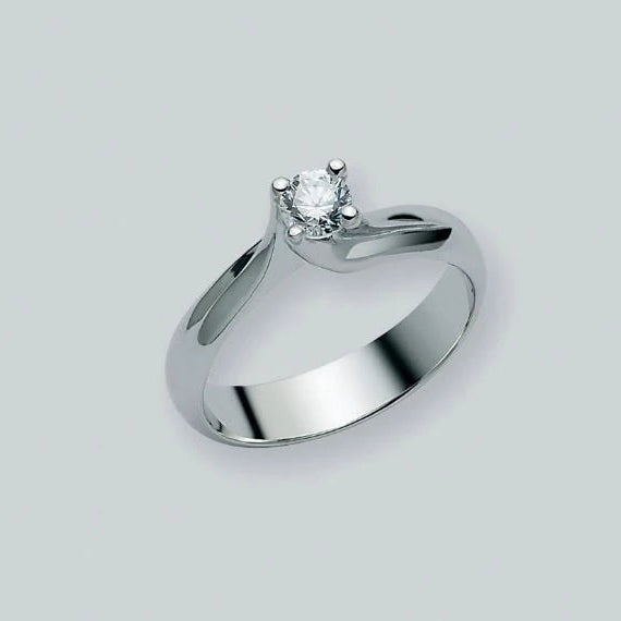Anello Miluna - Solitario Diamante - LID1335-D30V