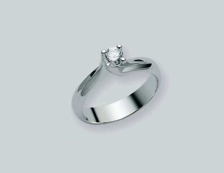 Anello Miluna - Solitario Diamante - LID1335-D30V