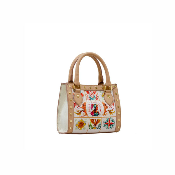 Minibag Busy Rock Ammia - Bradamante - Avorio