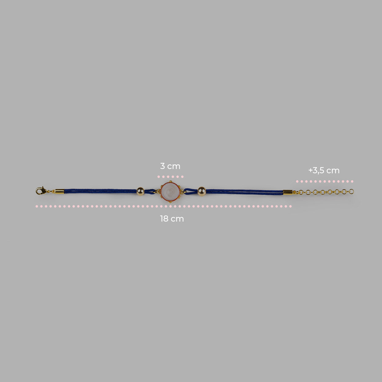 Bracciale Cordino - Tamburello - 60000033 misure