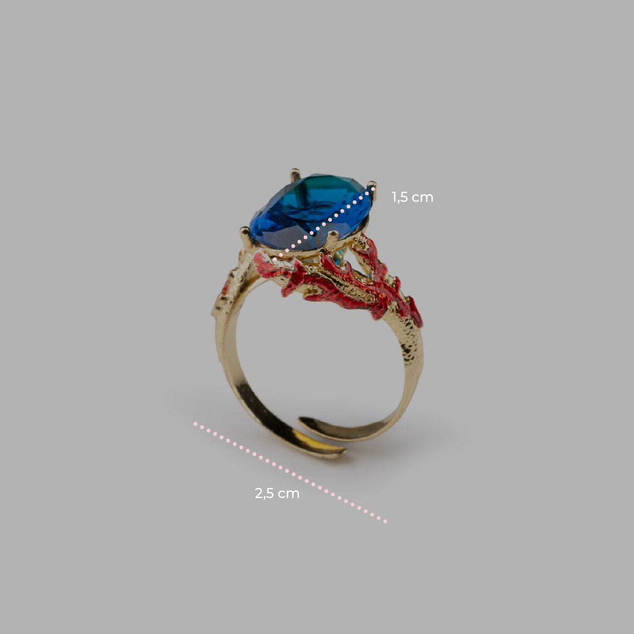 Anello Corallo Gemma - 60000243 misura