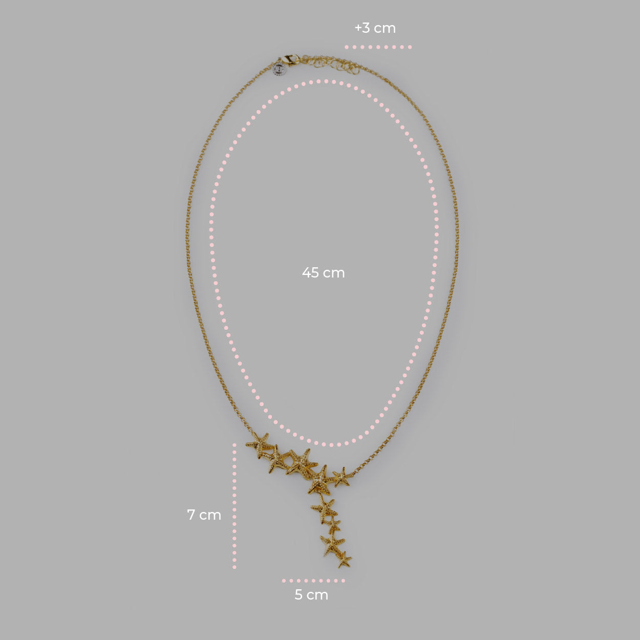 Collana Marea Gold - 60000233 misure