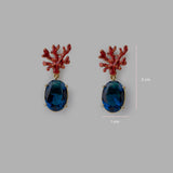 Orecchini Corallo Gemma - 60000245 misure