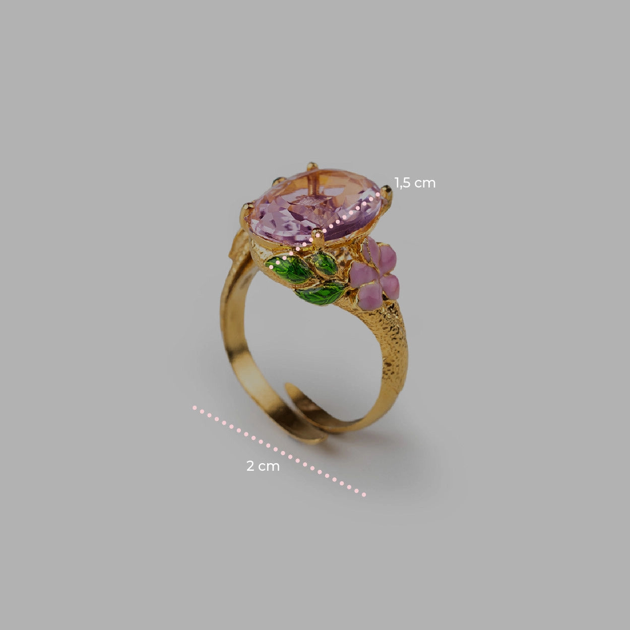 Anello Colibrì Gemma - 60000025 misure