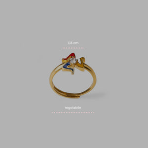 Anello Mini Trinacria Gemma - 20001472 - misure