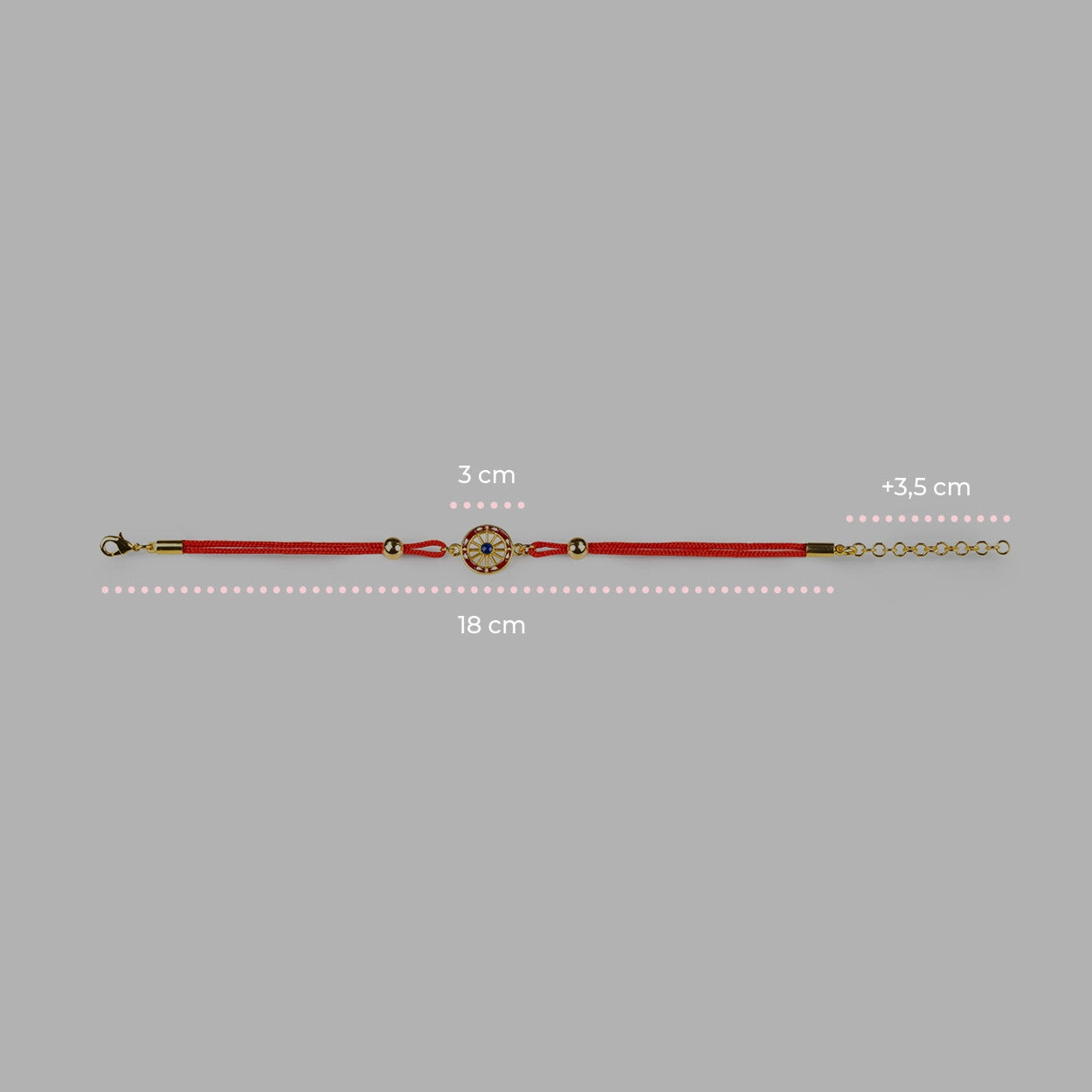Bracciale Cordino - Ruota - 60000032 misure