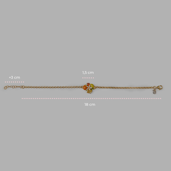 Bracciale Rolò Fiori Di Zagara - 20001492 misure