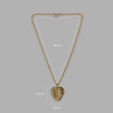 Collana Gold Monstera - 20001494 misure