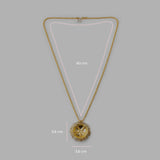 Collana Gold Riccio Acueli - 20001499 misure