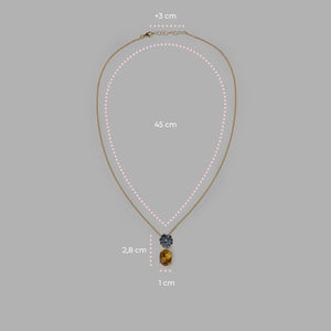 Collana Violetta Gemma - 60000029 misure