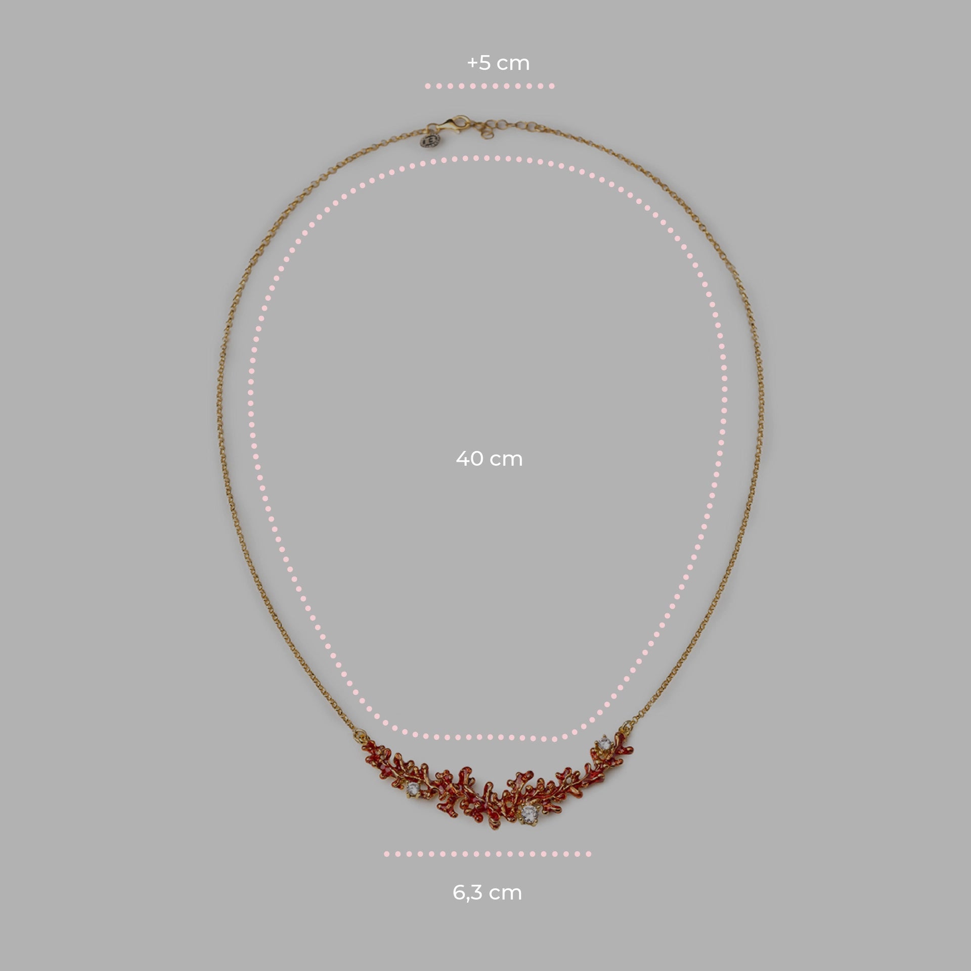Mini Collier Corallo - 20001484 misure