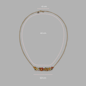 Mini Collier Giardino Fiorito - 20001486 misure