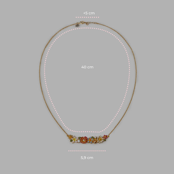 Mini Collier Giardino Fiorito - 20001486 misure