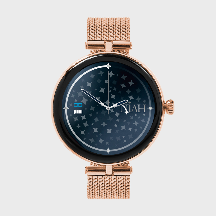 Smartwatch Techmade - Lyra di Niah - Maglia Milano Gold Rose