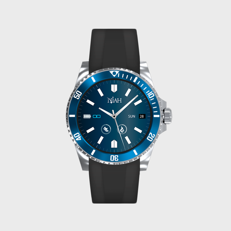Smartwatch Techmade - Neptune silicone blu