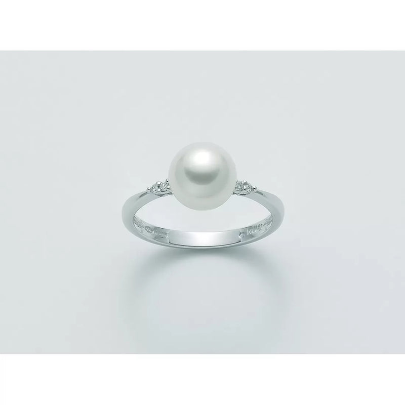 Anello Nimei - Perla Akoya e Diamanti - PLI1539