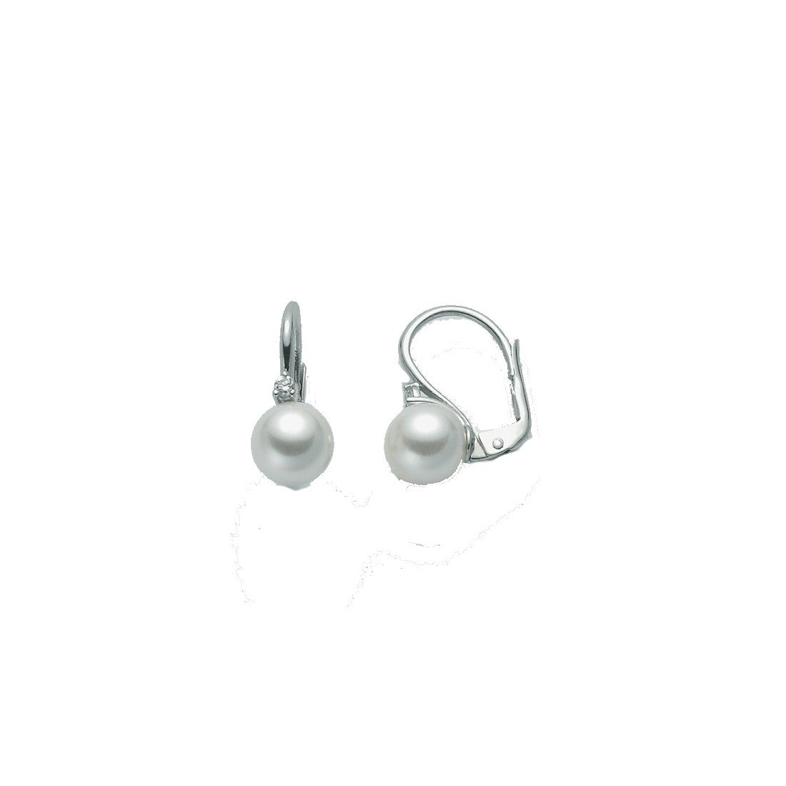 Orecchini Nimei - Perle Gemelle Akoya con Diamanti - PMN775BN_005