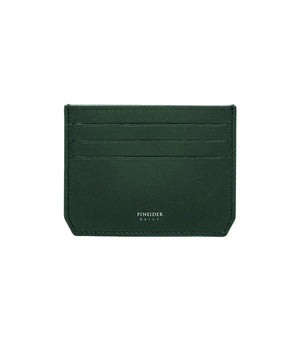 Porta Carte Pineider in Pelle Liscia - colore verde