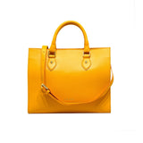 Small Shopping Bag Ammia - Abbunnanzia - Pelle d'Arancia - tracolla