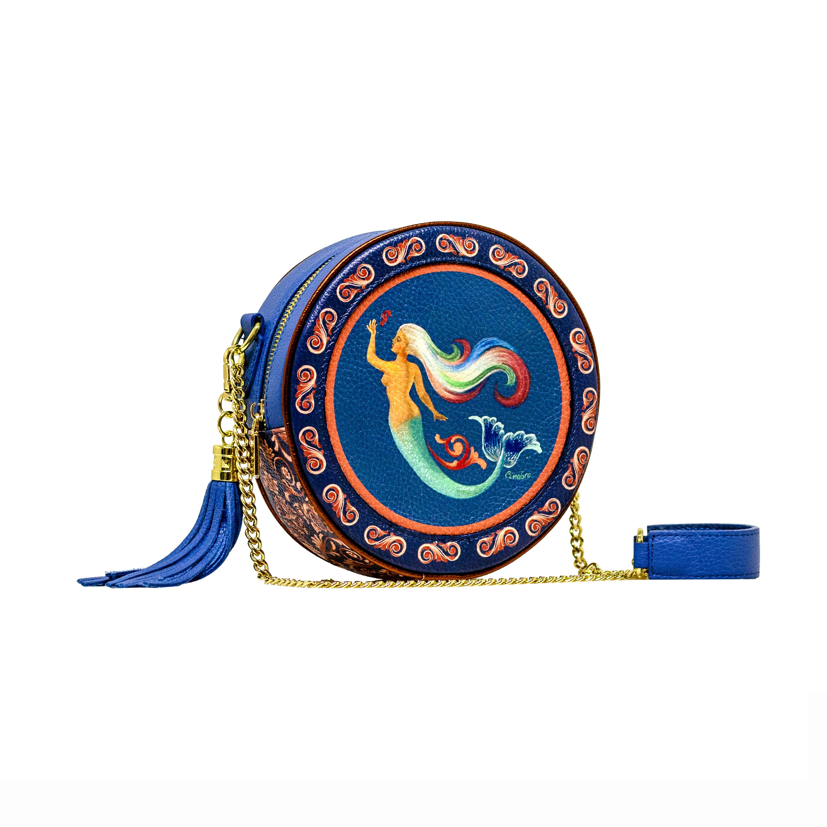 Round Bag Tamburì Ammia - Quattro Elementi - Acqua
